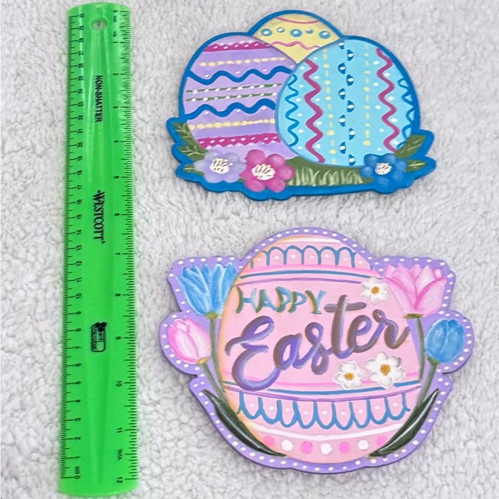 Colorful Easter Egg Sign - Picture 2 of 3
